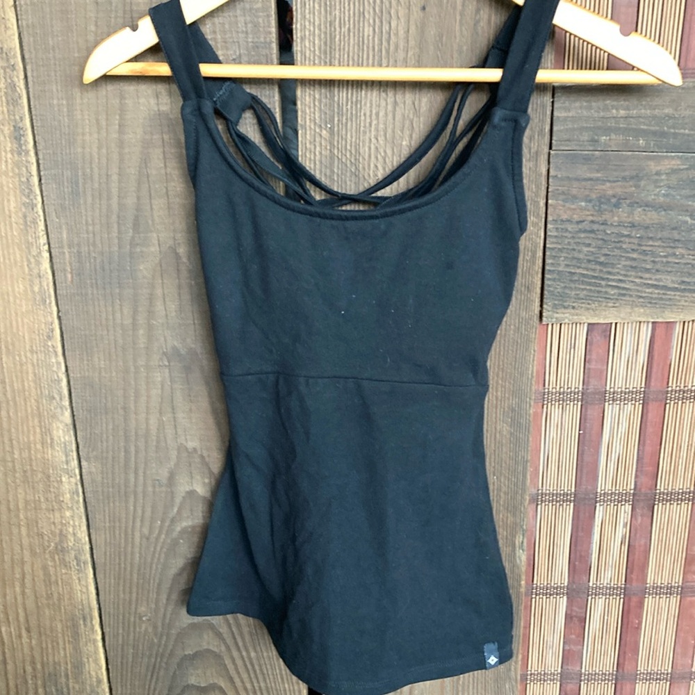 Black Yoga Top